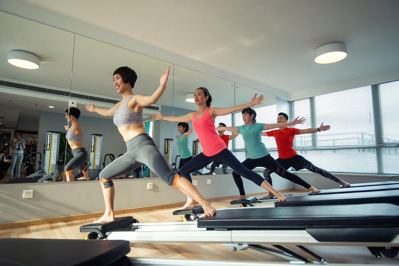 Reformer Pilates Class Image